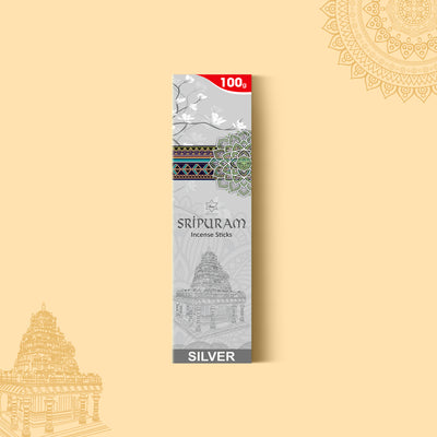 Sripuram Silver Incense - 100g (Pack of 6)